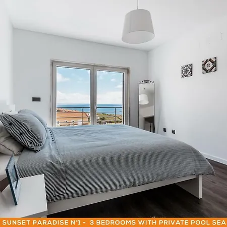 Sunset Paradise - Luxury With Private Pool, Sea View & Rooftop *