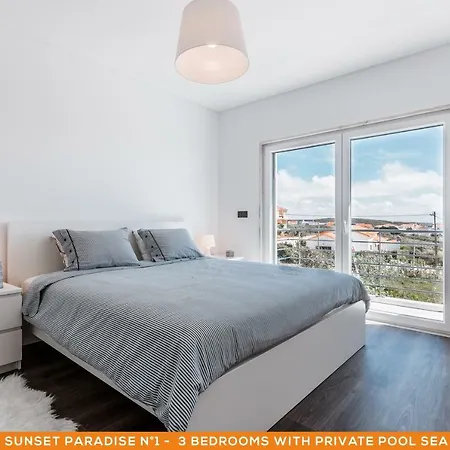 Sunset Paradise - Luxury With Private Pool, Sea View & Rooftop Βίλα Lourinha (Lisbon)