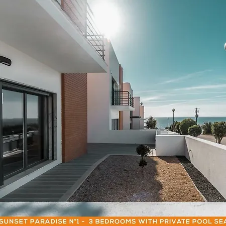 Sunset Paradise - Luxury With Private Pool, Sea View & Rooftop