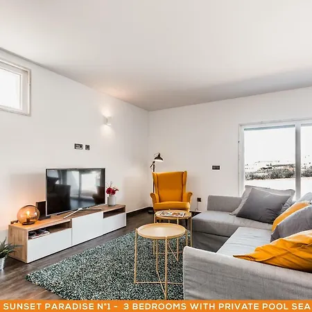 Sunset Paradise - Luxury With Private Pool, Sea View & Rooftop Βίλα Lourinha (Lisbon)