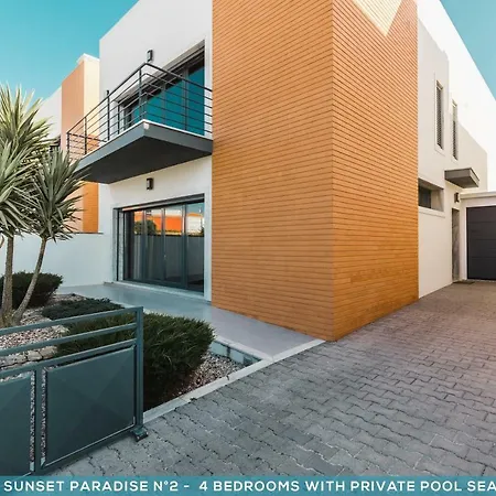Sunset Paradise - Luxury With Private Pool, Sea View & Rooftop Lourinha (Lisbon)